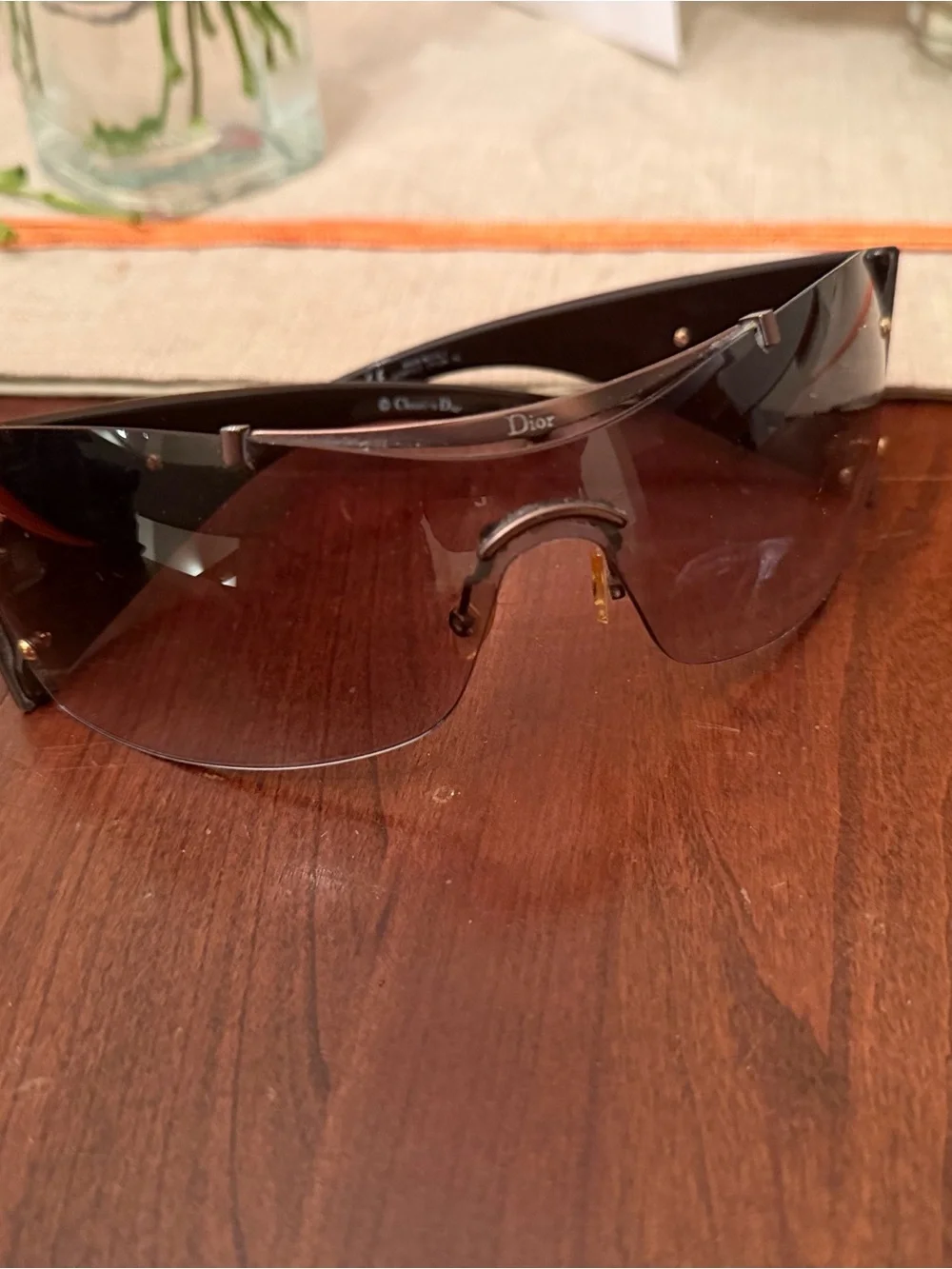 Dior Women’s Diorito Sunglasses in Brown and Black - Picture 5 of 6